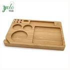 High Quality new design Wooden Bamboo Rolling Tray