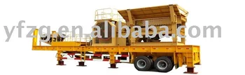 Mobile Crushing Plant (mobile jaw crusher, portable jaw crusher CHINA YUFENG