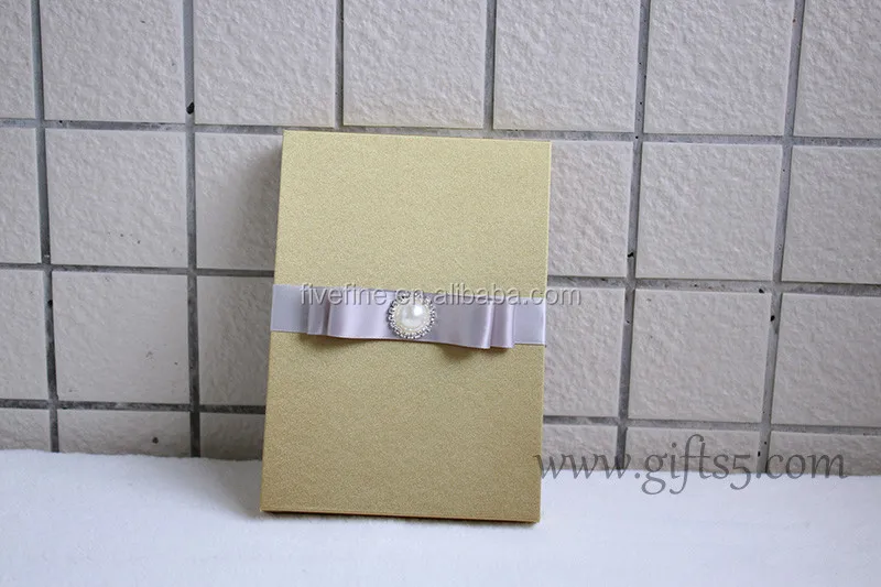 beautiful gold wedding invitation favour gift boxes for best