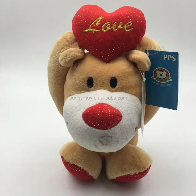 valentines day gift for lovers valentine stuffed dog toy