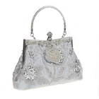 Hot Sale New Design Women Evening Bags handmade exquisite beaded Clutches For Wedding/Party/Dinner Purse