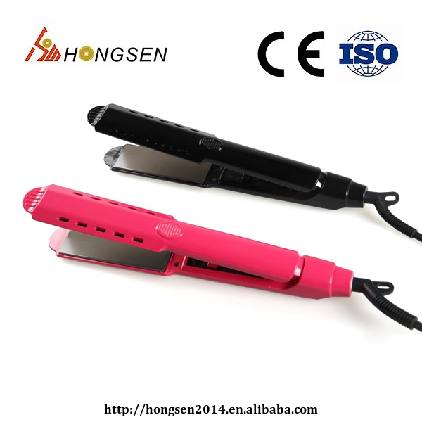 Wholesale price professional custom hair straightener with LED display,easy to control
