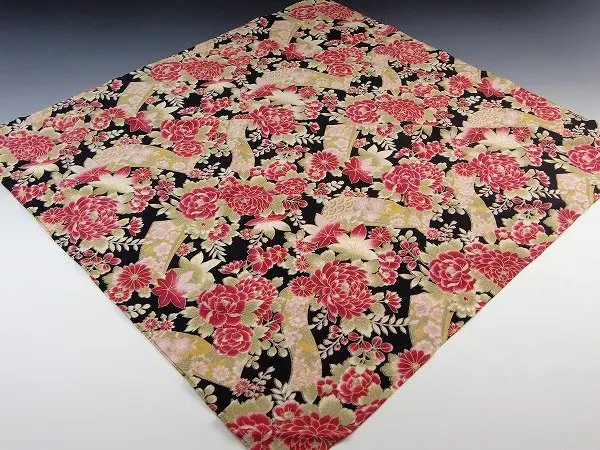 Japanese Wrapping Paper Furoshiki(table Cloth Black Purple