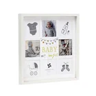 Best Selling Fashion Bedroom Decoration White Frame Newborn Baby Photo Picture Frame