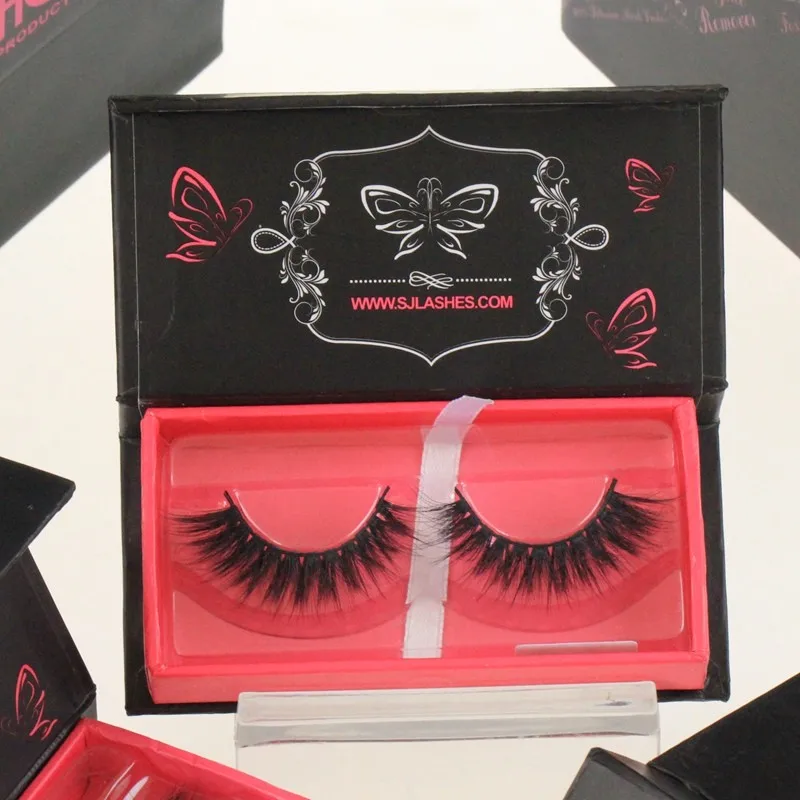 Private Label/Own Brand 3D Silk Lashes Demi Wispies Eyelashes