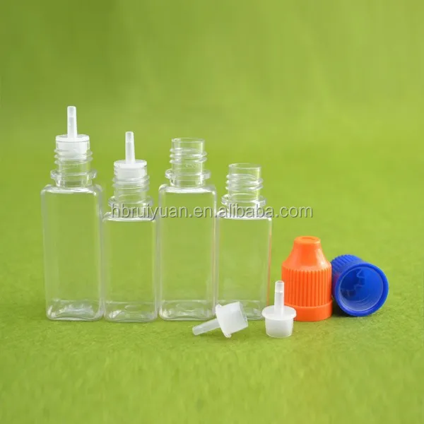 正方形の空の10ml15ミリリットル点眼びん中国製黒-ボトル問屋・仕入れ・卸・卸売り