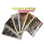 Factory supplier glossy lamination wholesale high quality customized postcard, leaflet ,book printing