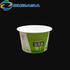 80ML Popular Custom Plastic pudding packaging cup clear ice cream container with film