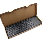 3.0 Blue Fashionable Square Ergonomic 78 Keys Spanish Smart Slim Bluetooth Keyboard
