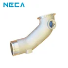 Zibo aluminum pipe fittings OEM gravity casting