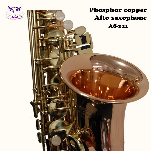 coloured alto saxophone