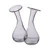 borosilicate glass mini glass vase 2pcs set