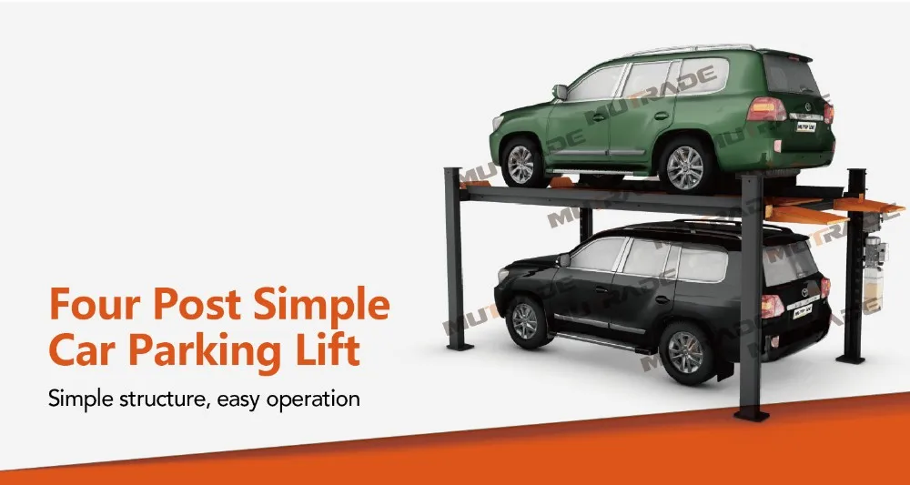 4 post garage car parking lift