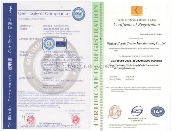 CE certificate