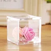 Wholesale Clear Acrylic mini square plastic candy box