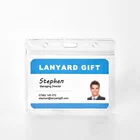 Huacheng Hot Selling Customized Transparent PVC Card Holder