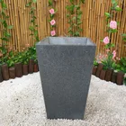 Flower Pots Garden Hand Carved Planter Granite Flower Pots For Garden Decoration