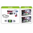 Wholesale sound light plastic laser toy space blaster gun