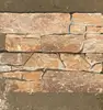Rust Quartzite Meshed Cement Back Stone Wall Cladding Exterior