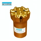 Drill rig mining head tungsten T51 102mm thread screw drill bit for mining