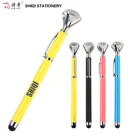 Luxury diamond high quality wholesale pen metal ballpoint pen ball pen twist pen cute gem crystal stylus pen