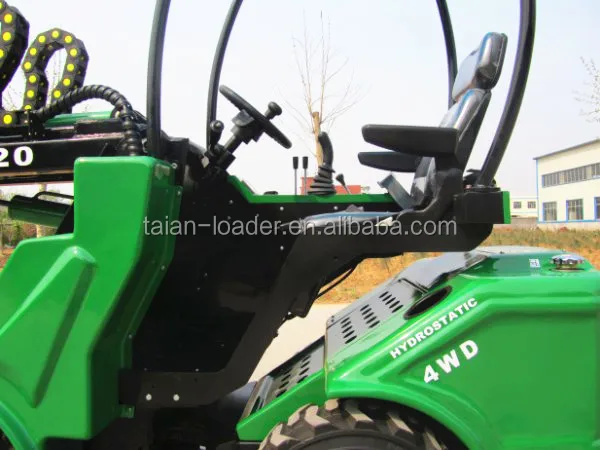 Compact construction equipment loader wheel loader DY620 for sale