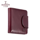 Customized Colours Snap Button Closure Small Size Coin Wallet Purse for Women/ Men