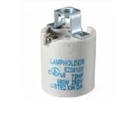 E27 Ceramic Lamp Holder Light Socket Base Accessory Screw Cap Adapter Converter For Retro Vintage Edison Bulb