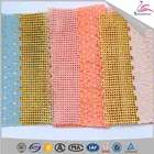 2018 Embroidery cotton lace fabric with holes