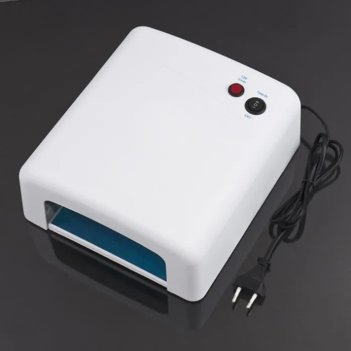 High quality Popular 36W EU Plug Ultraviolet 220V Gel Professional UV Curing Lamp Light Dryer Nail Art Free Shipping