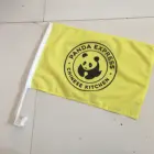 Outdoor Custom Funeral Procession Car Flag