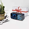 Shenzhen manufacturer amazing digital LED clock,radio alarm clock with 2 alarms