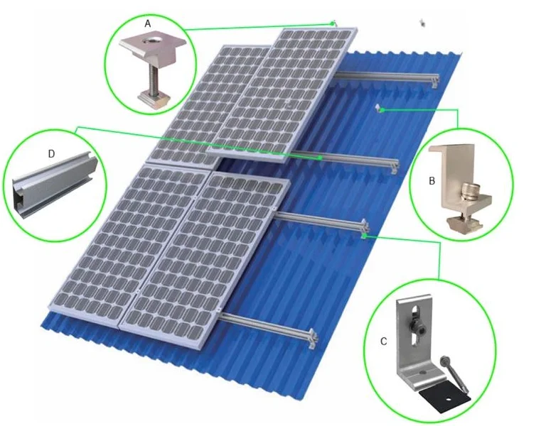 Aluminum Solar Mounting PV End Clamp Structure Aluminum Solar Mounting PV End Clamp Structure