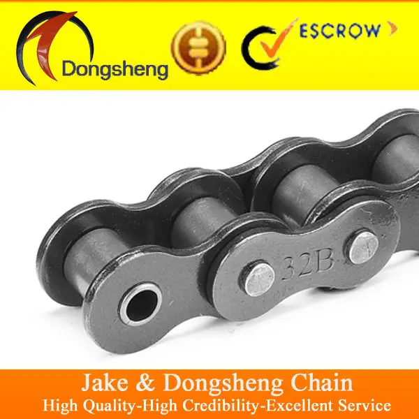 Precision roller chain 32b with high strength