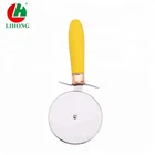 Kitchen Restaurant Tool Stainless Steel Pizza Cutter Wheel with ABS Soft Grip Handle