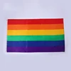 High quality polyester gay pride rainbow flag with brass grommets