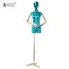 Dressmaker Form Half Body Mannequin Adjustable Mannequin Women's Dress Form for Shops