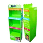 Custom department store cardboard mobile phone accessories display cabinet