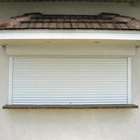 aluminum tubular motor insulated slats roller shutter window