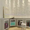 Plant fiber panel effect artificial 3d decoration stone wall wallpaper for roof decoration