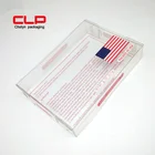 Colorful custom PP PVC PET clear plastic box underwear packaging box