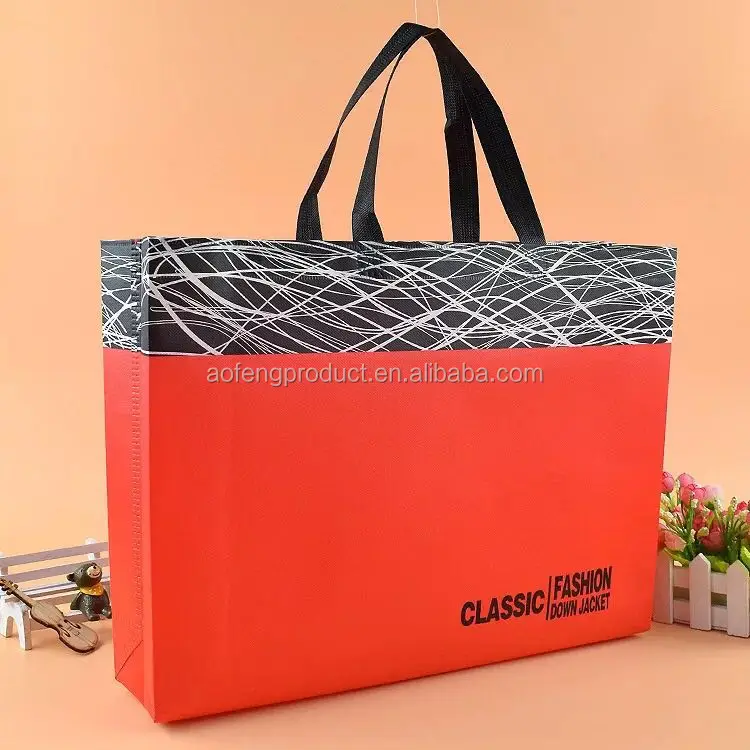 custom logo non woven bag none woven shopping bag gift fabric