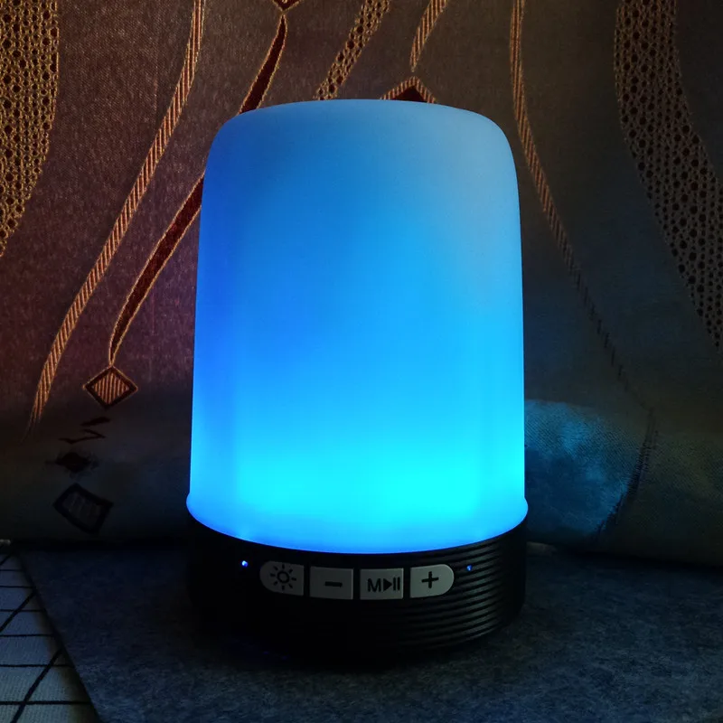 HF-Q6 outdoor portable pen holder Bluetooth speaker creative light wireless player portable gift small speaker - ANKUX.COM