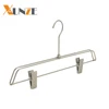 High quality pearl nickel plated metal pants slack trouser clothes hanger