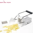 Smile mom 2 in 1 Kitchen 36 Holes & 64 Holes Potato Cutter Manual Potato Chipper