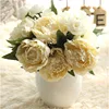 Hot Products Long Lasting Eternal Peony Pink white blue yellow Artificial Flower
