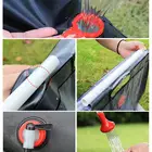 Outdoor Bath Strong Handle Shower Water Bag 20L Solar Camping Shower