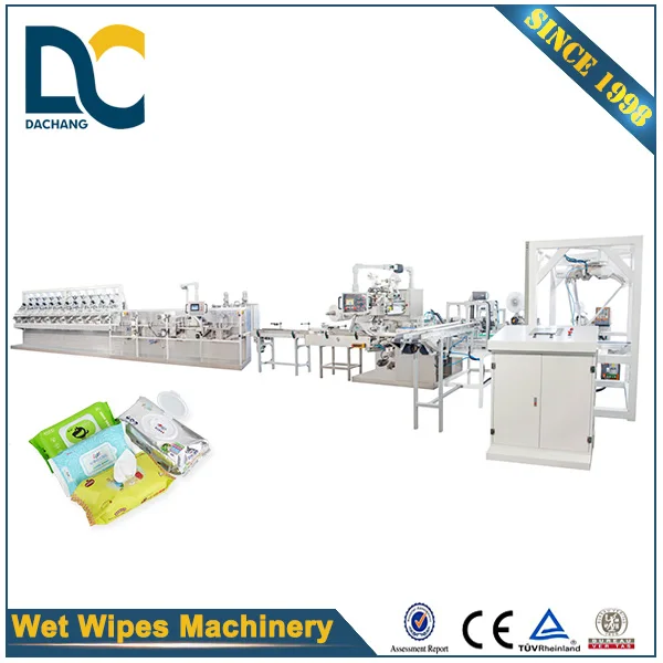 DCW-2700L+KGT-340B+DCL-50 Full automatic wet wipe production line with Lid Applicator Machine.jpg