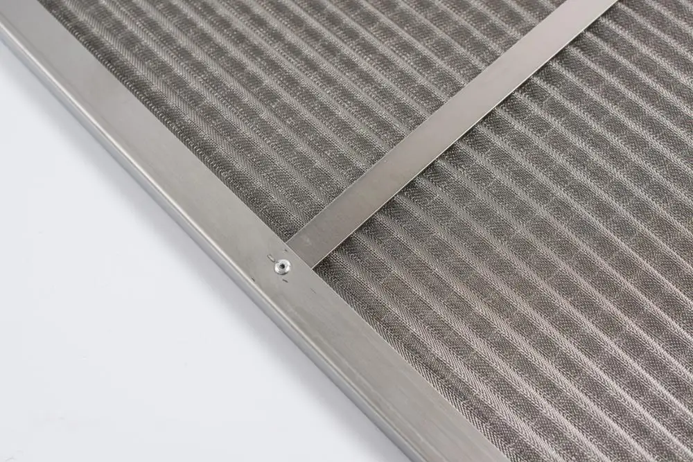Washable aluminum mesh Pre-Filteation Metal Filter Bag
