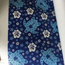 china custom printed PU synthetic leather for making shoe bags furniture